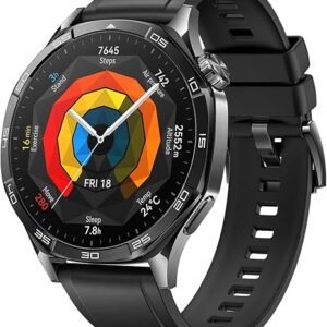 HUAWEI Watch GT 5 46mm Smartwatch with 14 Days Battery Life, Built-in GPS, Emotional Wellbeing App, and HarmonyOS Compatibility